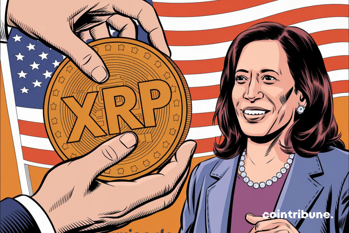 Ripple: Donation of one million in cryptocurrency to support Kamala Harris campaign